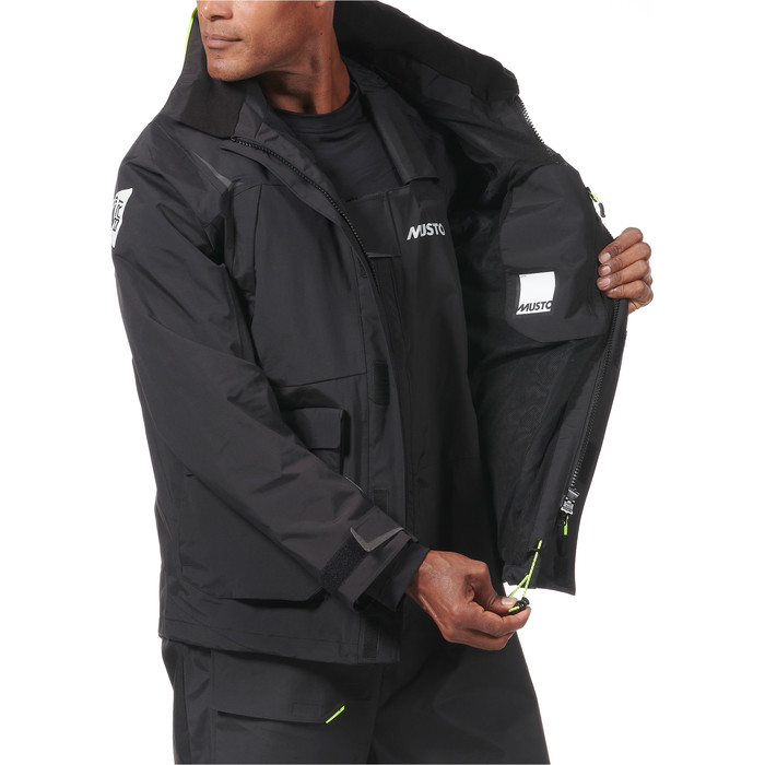 2024 Musto Mens BR1 Channel Sailing Jacket 82399 - Black